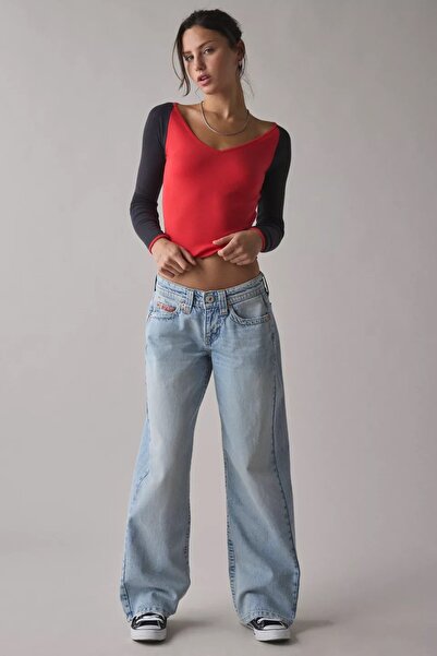 september island Light Blue Color Low Waist Jeans Pants