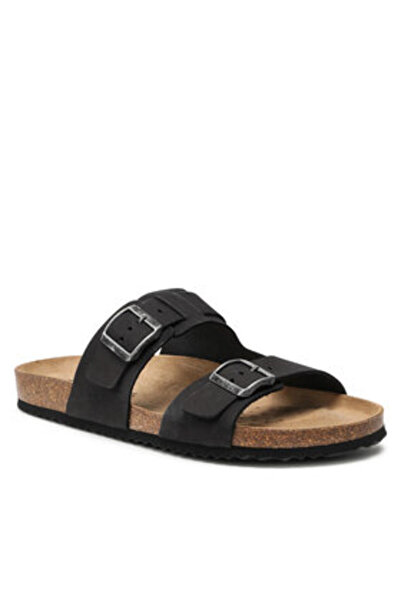 Geox ανδρικές σαγιονάρες U159VB-00032 μαύρες