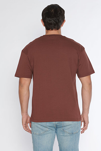 BlackHorn Black Horn Men's Crew Neck 100% Cotton Oversize T-Shirt