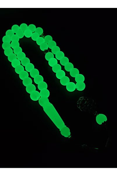 Gerenic سبحة بكلايت مضيء بطربزونة فآخرة باللون الاخضر