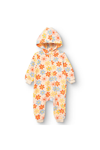 ebebek Hello Baby HelloBaby Kız Bebek Polar Patiksiz Tulum Uzun Kol Lastikli ...