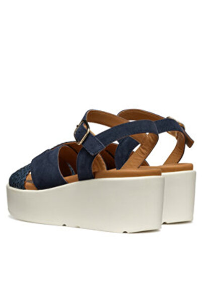 Geox γυναικεία σανδάλια D55M1B-00022 μπλε