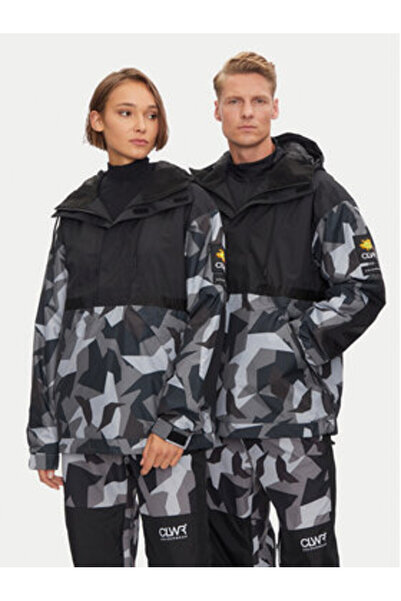 COLOURWEAR Unisex Μπουφάν Σνόουμπορντ 7010289C9600 Μαύρο, Γκρι