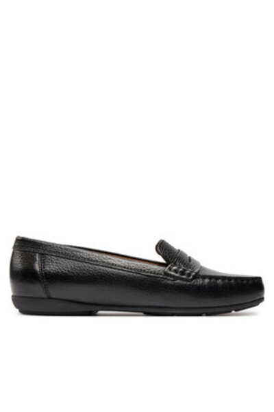 Geox γυναικεία μοκασίνια D46BMA-00046 μαύρα