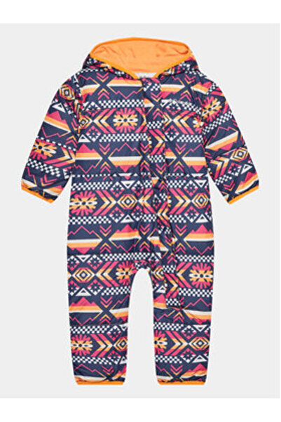 Columbia Unisex Παιδική Χειμερινή Φόρμα 1516331869 Μπλε Ναυτικό, Πορτοκαλί