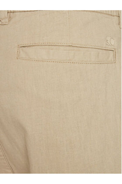 s.Oliver Ανδρικό Σορτς από Υφασμάτινο Σορτς s oliver 10.3.11.18.181.2143831 Μπεζ