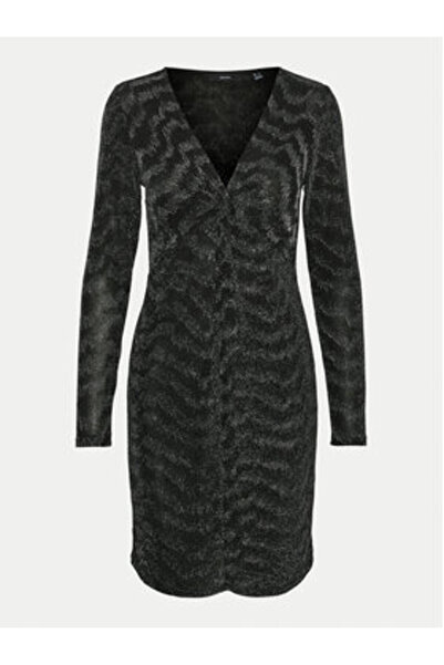 Vero Moda Γυναικείο Φόρεμα Κοκτέιλ 10316745 Μαύρο