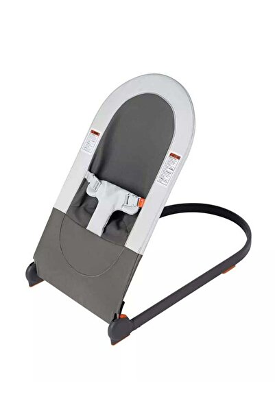 Boon كرسي هزاز للأطفال قابل للطي وخفيف الوزن - رمادي