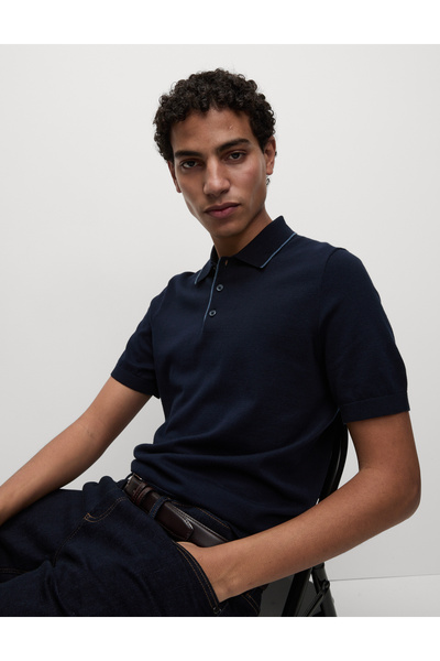 Marks & Spencer Pamuk Karışımlı Polo Yaka Tişört