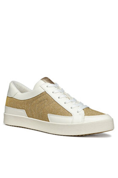 Geox γυναικεία αθλητικά παπούτσια D466HB-0LYBC χρυσά