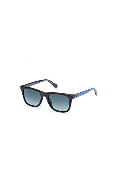 Guess Rectangular Black Full Frame Sunglasses for Boys