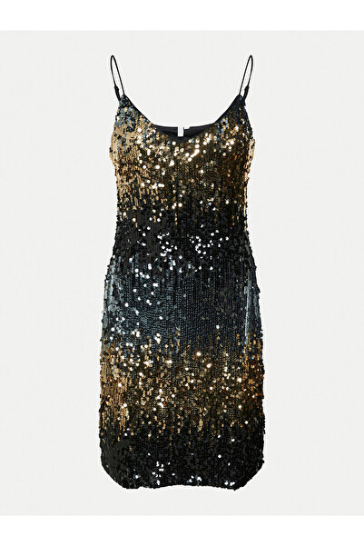 Vero Moda Γυναικείο Φόρεμα Κοκτέιλ 10317316 Μαύρο