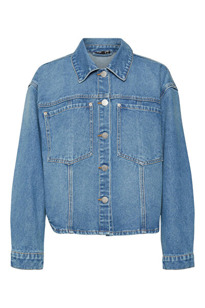 Vero Moda Γυναικείο τζιν μπουφάν 10294181 Μπλε