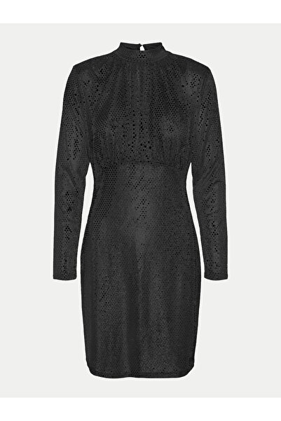 Vero Moda Γυναικείο Φόρεμα Κοκτέιλ 10317040 Μαύρο