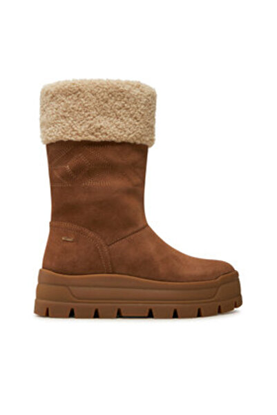 Geox γυναικείες μπότες D46WSB-00022 καφέ