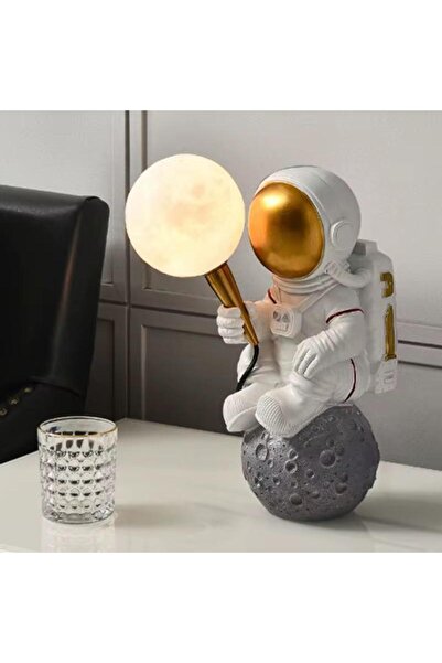 Lumini de Poveste LED Children's Lamp Moon Globe Astronaut Sitting