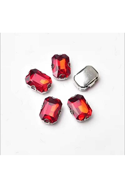 yiğit aksesuar 5 bucăți 18x25 (2,5 cm) piatră de sticlă dreptunghiulară în ca...