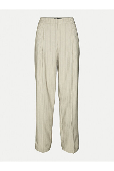 Vero Moda Γυναικείο υφασμάτινο παντελόνι 10319631 Μπεζ