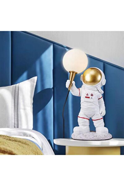 Lumini de Poveste LED Children's Lamp Moon Globe Astronaut Standing