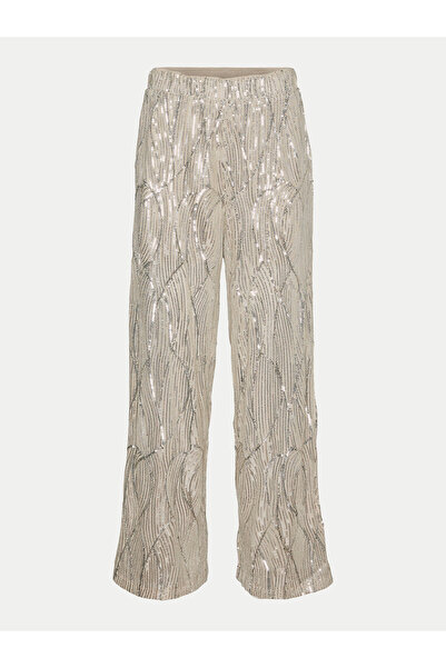 Vero Moda Γυναικείο υφασμάτινο παντελόνι 10319016 Μπεζ