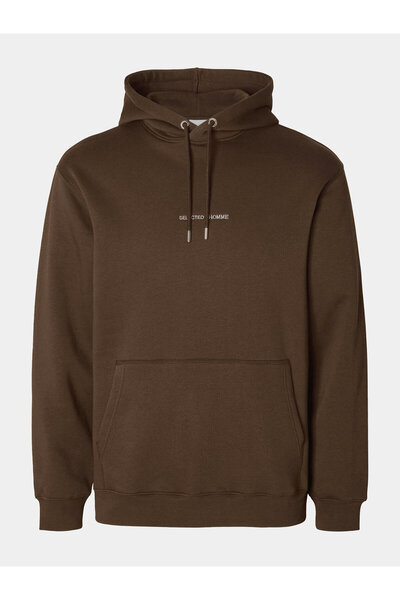 Selected Homme Ανδρικό Φούτερ 16090432 Καφέ