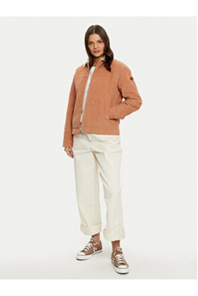 Roxy Γυναικείο Μπουφάν Ελαφρύ ERJJK03621-CLB0 Καφέ