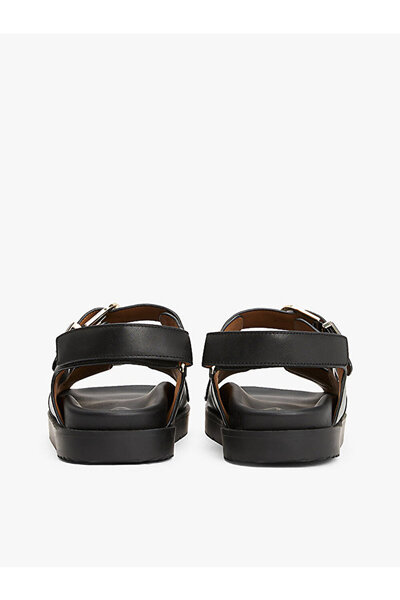 Tommy Hilfiger Women's Leather Sporty Sandals