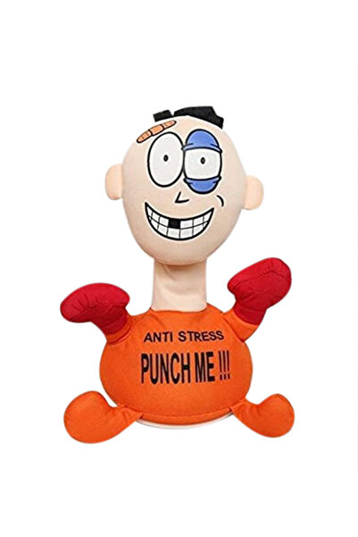 HALAMODO لعبة كهربائية مضادة للتوتر Punch Me 30 × 25 × 20 سم