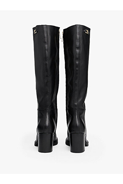 Tommy Hilfiger Women's Stacked Heel Boots