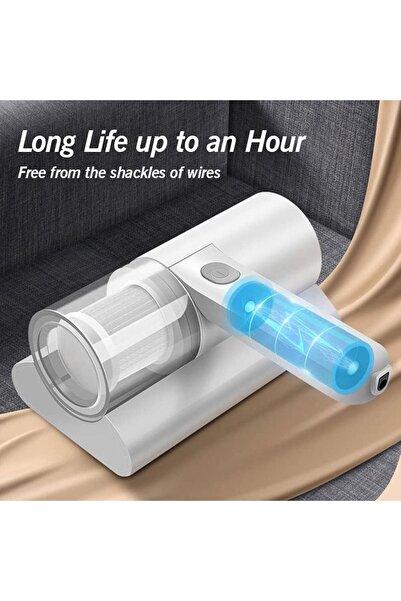 Generic katlyagin Handheld UV Mite Removal Instrument, 10Kpa Super Suction, Portable Household Mite Removal