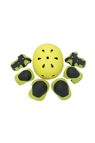 HALAMODO واقيات الركبة ووسادات الكوع وعجلة التوازن للأطفال، مجموعة من 7، وزن ...