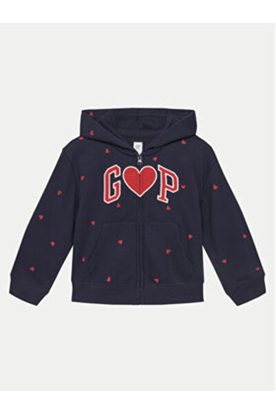 GAP Φούτερ για κορίτσια 576630-01 Μπλε σκούρο