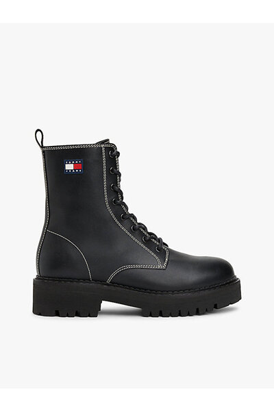 Tommy Hilfiger Women's Tjw Urban Lace up Boots