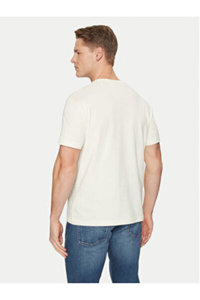 Gant Ανδρικό T-Shirt 2003290 Εκρού