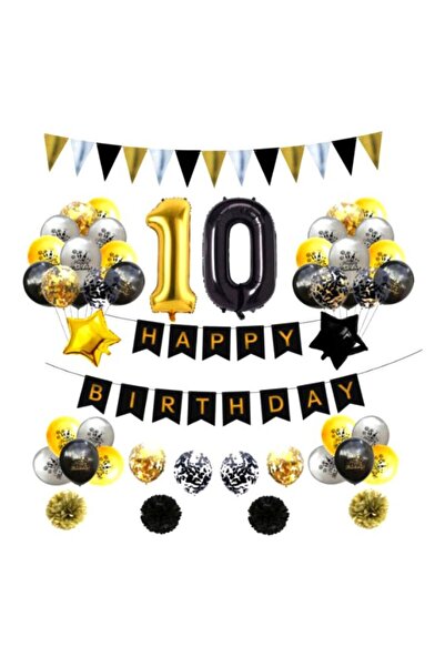 HALAMODO مجموعة بالونات زينة عيد الميلاد العاشر