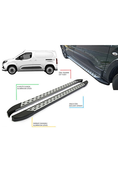 TUNAX OTO COMBO E CARGO PANEL VAN KISA ŞASE NOKTALI YAN BASAMAK 2019 2020 202...