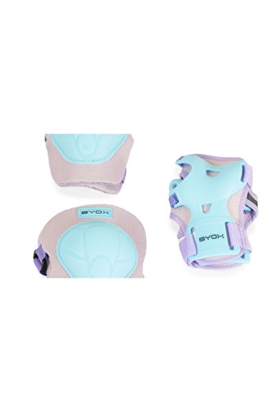 byox Set de protecție pentru genunchi, cot și palmă, Vârstă 2-5 ani, Ariel Bl...