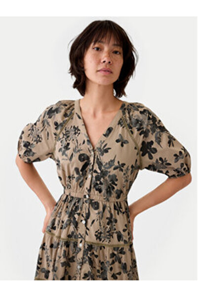 GAP Γυναικείο Φόρεμα Casual 517740-00 Χακί