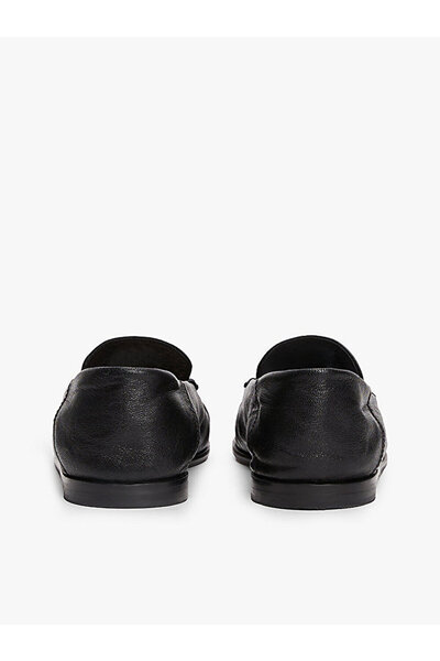 Tommy Hilfiger kadın soft leather squared loafer