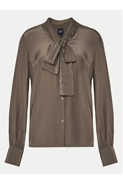 GAP Γυναικεία Μπλούζα 618636-00 Καφέ