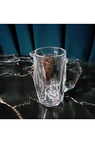 ORTAKÖY CENNETİ Sauce Bowl Oil Bowl Presentation Bowl 1 Piece Glass High-Quality Tableware Practical 100 Cc Volume 10 cm Height 5 cm Mouth 7 cm Handle