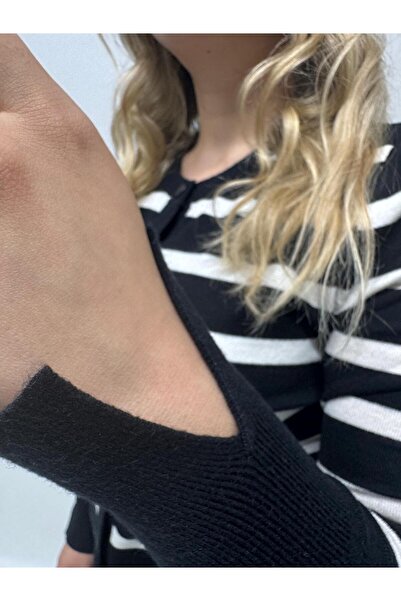 QYA Clothing CARDIGAN TRICOTAT CU DURĂRI, CU BUTONI, MĂRIME MARE