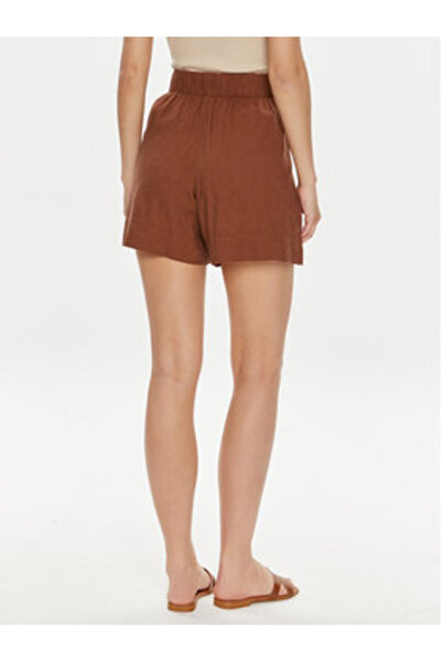 GAP Γυναικείο Σορτς από Υφασμάτινο 582942-00 Καφέ