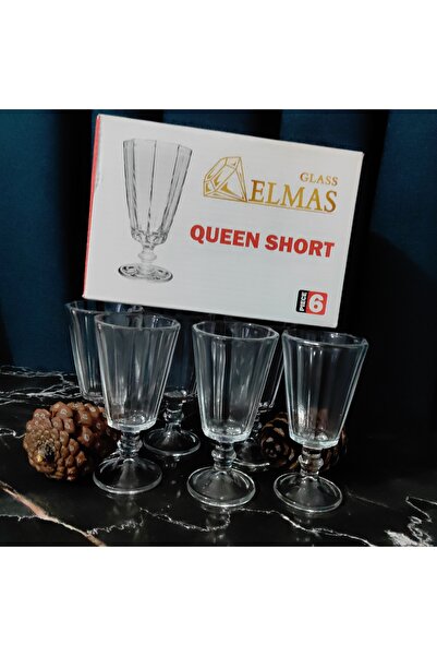 ORTAKÖY CENNETİ Modern çizgi mod 6 ad kahve yanı Ayaklı Bardak 140 cc Hacim 1...