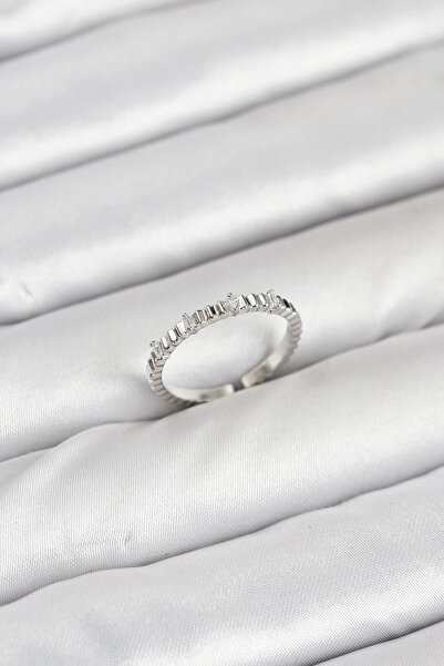 Belle Fusion Bfs Brass Silver Color Laser Cut Women Ring