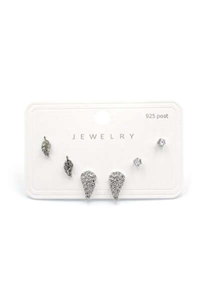 teknoparkx Multi-stone earrings - silver