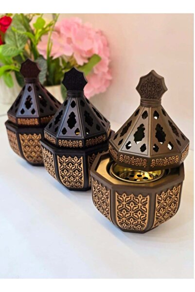 Radin Damanhoor 12Pieces Charcoal Incense Burner Bakhoor Burner Oud Frankincense Resin Incense Burner for