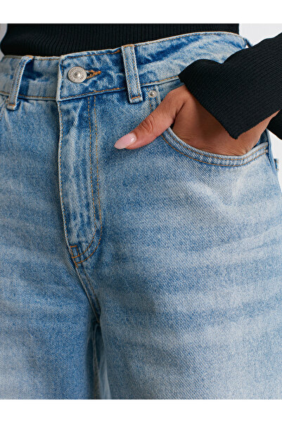 Dilvin 72056 Kar Yıkama Boyfriend Pantolon-Tint