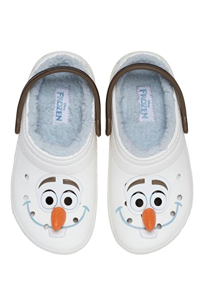 Crocs Frozen Olaf Lined Cls Clg K Beyaz Çocuk Terlik