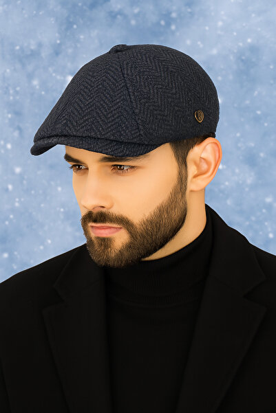 GONCA ŞAPKA قبعة بيريتا البريطانية الفاخرة لفصل الشتاء من Peaky Blinders